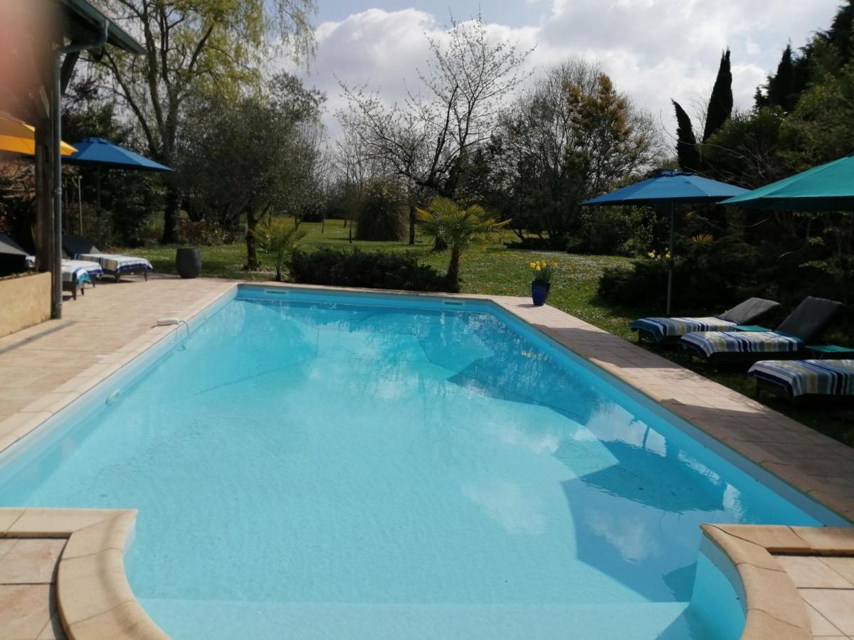 Bed and Breakfast Domaine La Jam Marciac Esterno foto