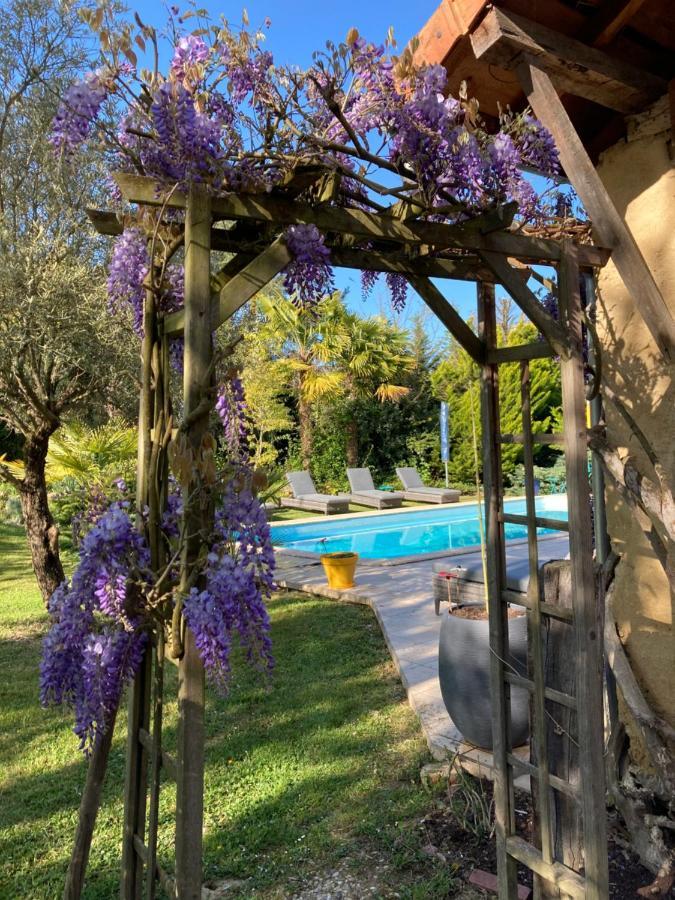 Bed and Breakfast Domaine La Jam Marciac Esterno foto